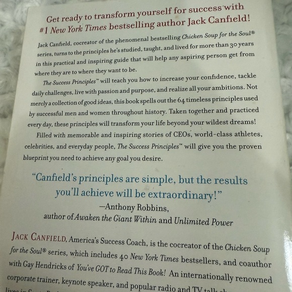 The Success Principles Book by Jack Canfield - Picture 3 of 3